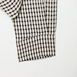 PB&ZA <span class=keywords><strong>Femme</strong></span> Automne 2026 Manteau Aviateur à Carreaux Vintage Décontracté Ample Manches Longues Vêtement d'extérieur Chic <span class=keywords><strong>Surchemise</strong></span> - Product Image 6
