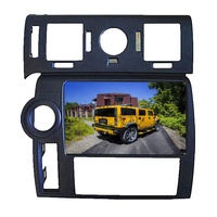 Cadre d'autoradio pour Hummer H2 H3 avec kit vidéo d'aide à la marche arrière pour une navigation automobile améliorée