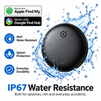 Étiquette de localisation BLE étanche IP67, compatible avec Apple Find My et Google Find My Device, localisateur intelligent Bluetooth