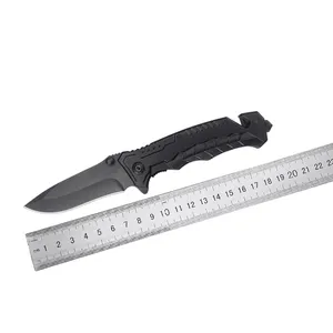 No MOQ Hot selling Heavy Duty Free Sample Compact Everyday Carry Stainless Steel Folding Pocket Knife Survival Tool Kit