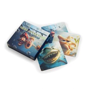 Jeu de cartes éducatives personnalisées avec impression sur mesure, cartes d'affirmation - Product Image 2