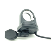 Accessoire de contrôleur de scooter électrique 108X avec accélérateur de pouce de barre de poignée gauche et droite pour Ebike