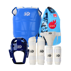 Équipement de Taekwondo confortable de haute qualité cible pied poitrine tibia bras jambe tête ensembles de Protection vêtements d'arts martiaux - Product Image 4