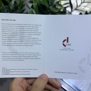 1カラットVVSラウンドブリリアントカットラボ成長ダイヤモンドD-EカラーGRCルースダイヤモンド結婚ギフト - Product Image 5