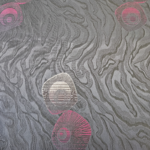 ABAYA para Mujer, Tela Satén Ultra Suave, 100% Poliéster, Jacquard Arcoíris Fukra, Hilo Especial PK 1544, COLOR N.° 4 - Product Image 1