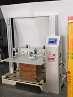 Probador de Compresión de Cartón ASTM D6990, Probador de Resistencia a la Compresión de Cajas Corrugadas ISO 12048, Equipo de Prueba de Laboratorio para Embalaje