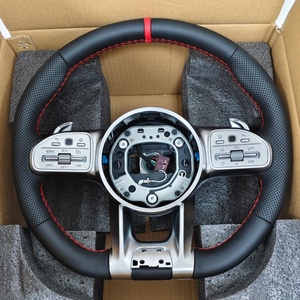 Volante Personalizado para <span class=keywords><strong>Mercedes</strong></span> <span class=keywords><strong>Benz</strong></span> GLE W206 C300 C43 CLA 250 E350 W221 C300 W212 C43 - Product Image 3