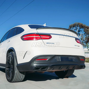 สปอยเลอร์หลังรถยนต์ ABS สำหรับ Mercedes Benz GLE Class Coupe C292 GLE350 400 450 550 GLE63 AMG Style ปี 2015-2019 อุปกรณ์ตกแต่ง - Product Image 3