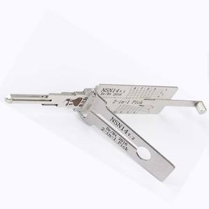 Lishi-Herramienta de bloqueo 2 en 1 NSN14 V.2 <span class=keywords><strong>Dr</strong></span> Bt 2016 para coches Nissan, herramienta de cerrajero automática para puerta de coche - Product Image 4