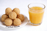Vente en gros de boules de sésame surgelées Snacks de riz gluant frit croustillant Dessert sucré chinois directement en usine