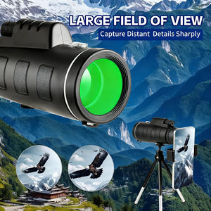 80*100 고품질 HD 휴대용 대구경 줌 단안경 (휴대폰 클립 및 삼각대 포함) 조류 관찰, 콘서트, 야외 망원경 - Product Image 4