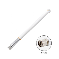 136-174MHz CB antenne radio fibre de verre Type N mâle 450mm extérieur