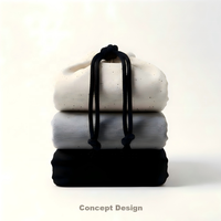 Sac à cordon en toile de coton recyclé haute résistance, respirant et robuste, avec corde épaisse, écologique, pour chaussures et voyages
