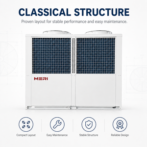 Refroidisseur d'air modulaire 65 kW 130 kW 260 kW pour systèmes de refroidissement et de chauffage d'eau - Product Image 3