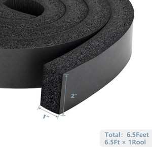 Compriband WURTH NBR + PVC điều hòa không khí bọt con dấu cách điện dải nhiệm vụ nặng nề cửa sổ con dấu thời tiết Tước - Product Image 2