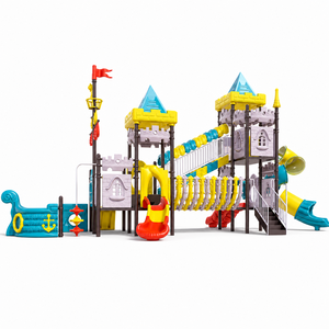 Offre Spéciale enfants toboggan en plastique extérieur bateau <span class=keywords><strong>Pirate</strong></span> équipement de jeu ensemble de jeu pour enfants enfant en bas âge Commercial bébé maternelle - Product Image 2