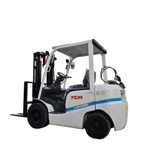 รถยกมือสองขายดี TCM FD30 3 ตัน เครื่องยนต์ LPG ระบบไฮดรอลิก พร้อมชุดเปลี่ยนทิศทางล้อแบบไฮดรอลิก ยางตัน อะไหล่แท้ พร้อมใช้งาน 100% ใช้ได้หลากหลาย - Product Image 1