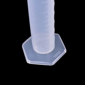 HAIJU Laboratório Fábrica Venda 10ml ml 50 25ml 100ml 250ml 500ml 1000ml 2000ml Cilindro de Medição Graduado Plástico PP Fabricante - Product Image 4