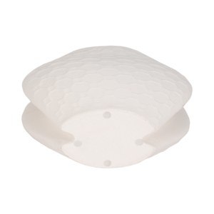 Vaso in Porcellana Texturizzata, Vaso Moderno Stampato in 3D per Soggiorno e Arredamento Casa - Product Image 6