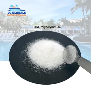 Dibuat di Cina polymer flocculant cation polyacrylamide pam perawatan air anionic floculant supplier