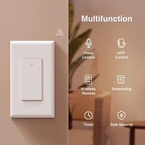 Nhà Thông Minh 1 băng đảng trung tính chúng tôi tuya chuyển đổi thông minh push button Wifi IOT PCB pcba thiết kế dịch vụ ánh sáng tường chuyển đổi miễn phí pcba nguyên mẫu - Product Image 6