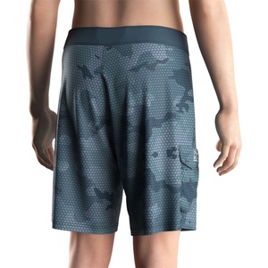 กางเกงขาสั้นกันรังสียูวีสำหรับตกปลา ปีนเขา ล่าสัตว์ ลายพรางสีน้ำเงิน รับสกรีนโลโก้ - Product Image 6