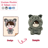 Peluche Anime da 12 cm, Giocattoli in Peluche Personalizzati, Mini Peluche Personalizzati, Portachiavi in Peluche all'Ingrosso
