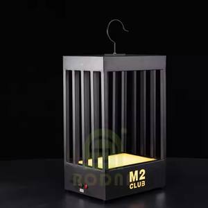 Fourniture stable Présentoir de champagne de marque à double capacité de bouteille Présentoir de bouteille LED de luxe à la mode - Product Image 6