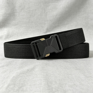 Hebilla Magnética Deslizante, Hebilla de Cierre Rápido de Metal Cepillado para Cinturones Elásticos, Hebilla Casual Sin Agujeros - Product Image 2