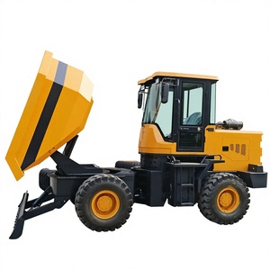 <b>Mini</b> Used JCB Petrol Tip Dumper 2Ton Self Load 4X2 Wheel Drive Left Steering Weichai Engine Euro 4 FCY50 FCY60R - Product Image 1