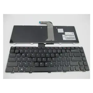 Atacado teclado para dell inspiron 14r n4050, n5050 m4040 n4110 m4110, peças de reposição para computador e teclado portátil