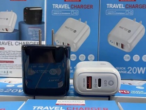 Chất lượng cao tường sạc QC3.0 PD 20wfast sạc với ánh sáng anh EU chúng tôi <span class=keywords><strong>Adapter</strong></span> 20W fireproofusb-c sạc cho iPhone - Product Image 6