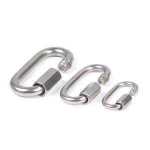 Anillo de Conexión de Acero Inoxidable 316 para Seguridad Marina, Mosquetón de 8 mm, Gancho de Seguridad, Accesorios de Herraje para Yates y Embarcaciones - Product Image 6