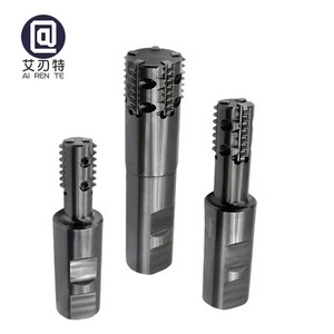 NPT60 °   Plaquette de fraisage de filetage en carbure multi-dents pour usinage CNC des filetages, plaquette de fraisage à dents longues simple face R24/25 - Product Image 4