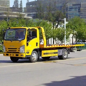 1SUZU 4X2 5ton platformu yol kurtarma için tamir kamyonu çekme kamyon tekerlek kaldırma çekici kamyon - Product Image 2