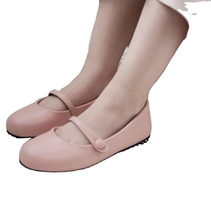 Chaussures plates pour enfants en cuir souple de haute qualité, faites à la main, 6 couleurs, pour les fêtes - Product Image 1