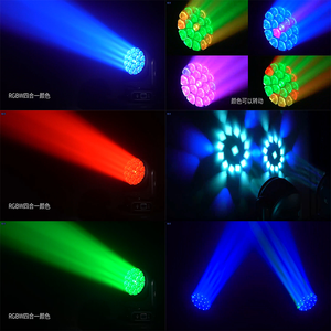 19x40w mắt ong rửa zoom <span class=keywords><strong>led</strong></span> di chuyển đầu Ánh sáng chùm DMX512 điều khiển cho các sự kiện hiển thị DJ ánh sáng sân khấu - Product Image 6