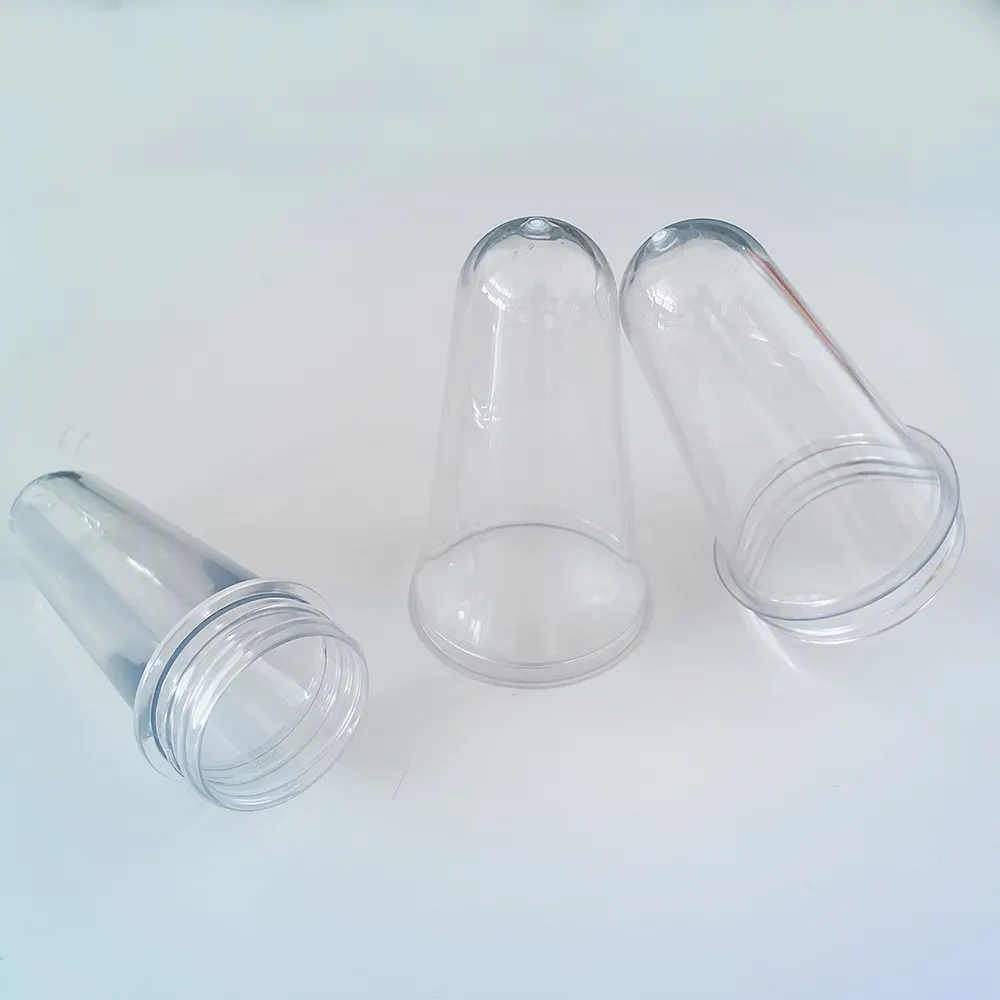 Bottiglia in Pet personalizzata preforma 30mm 55mm 68mm 30g 38g plastica 500ml acqua minerale PET Jar bottiglie preforme fornitore