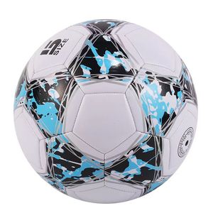 Balón de Fútbol de PU Cosido a Máquina, Cuero de 2.7 mm de Grosor, Diseño Impreso, Tamaño Personalizado 4/5, Fútbol para Interior/Exterior - Product Image 2