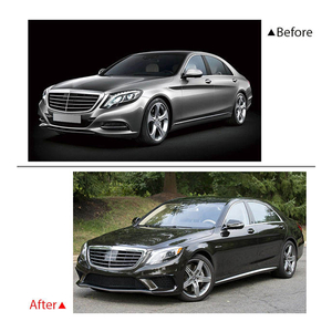 Kit de Conversión de Carrocería para Mercedes Benz Clase S S65 AMG <span class=keywords><strong>2014</strong></span>, Estilo Deportivo, Parachoques Delantero y Trasero, Guardabarros Anchos, Capó, Faldones Laterales - Product Image 2