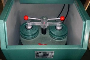 Màu xanh lá cây gj100 khai thác mỏ làm Shredder phòng thí nghiệm niêm phong mẫu Maker Mài 0.074mm khoáng <span class=keywords><strong>s</strong></span>ản làm Shredder - Product Image 3