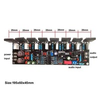 Carte d'amplification mono 400W améliorée pour la Chine - 2SC5200 + 2SA1943 20V-90V HIFI Haute Puissance Audio B386