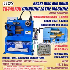 <span class=keywords><strong>Prix</strong></span> usine Disque <span class=keywords><strong>de</strong></span> frein et tambour <span class=keywords><strong>de</strong></span> frein Rectifieuse <span class=keywords><strong>de</strong></span> tour T8445 T8445A T8445FCV - Product Image 6