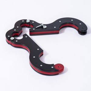 Puños de muñeca y cuello de 3 agujeros de madera maciza de alta resistencia, BDSM juguete de castigo y sujeción, sujeción resistente de múltiples agujeros para adultos - Product Image 6