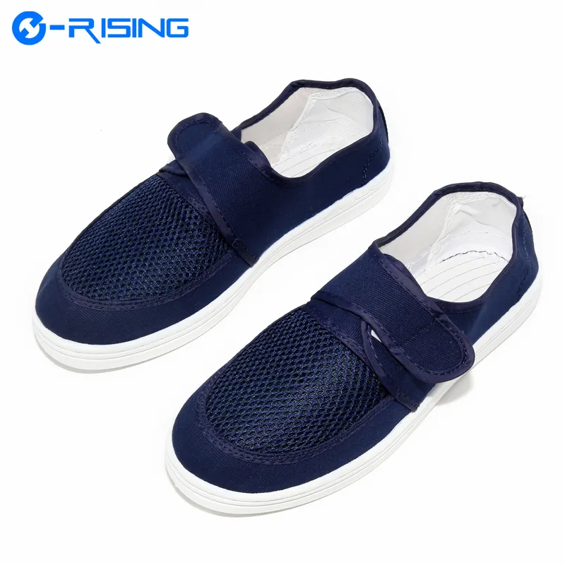 Dust-free Cleanroom Esd Shoes Antistatic Safety Work Boot Anti-static Shoes Pvc/pu Sole Working Shoe