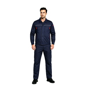 ZHENGXING personnalisé hommes vêtements de travail costume usine atelier mécanicien travail veste pantalon ensembles travailleurs uniformes ensembles - Product Image 5