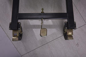 NUEVO 400 litros 4 ruedas Cubo de basura de plástico móvil Recogida de basura por carro de mano Camión de basura de mano - Product Image 6