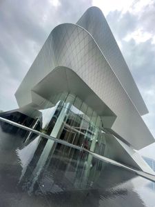 Paneles de Muro Cortina de Aluminio Contemporáneos con Superficie Anodizada Anticorrosión para Aplicaciones Exteriores en Edificios - Product Image 3
