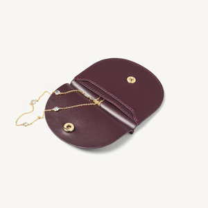 新作クロコダイルプリントジュエリーケースレザー取り外し可能ポーチ付きレディースネックレスリングオーガナイザージュエリートラベルケース - Product Image 4