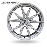 Jantes forgées 18 19 20 21 22 pouces 5x112 5x114.3 5x120 Argent brossé Concaves profondes pour BMW M Mercedes AMG Audi RS